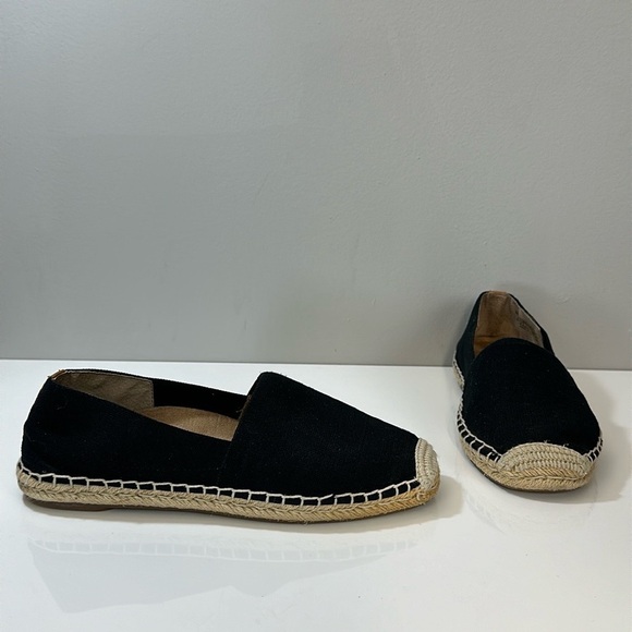 Vionic Valeri Black Fabric Espadrille Size 6.5 - Picture 1 of 15
